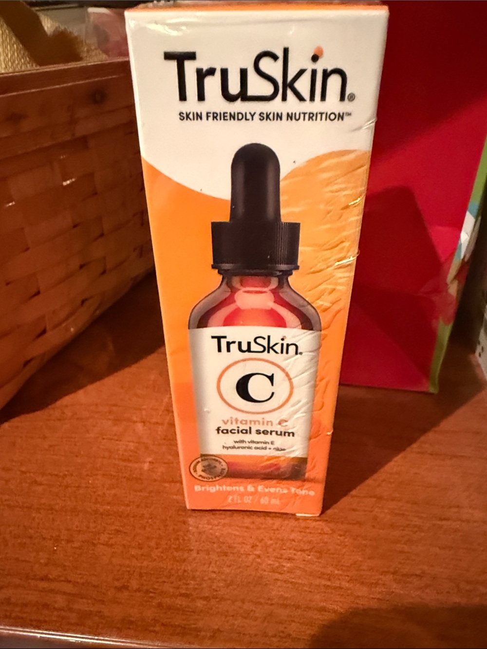Skin TruSkin Vitamin C Serum — Orange & Black Packaging